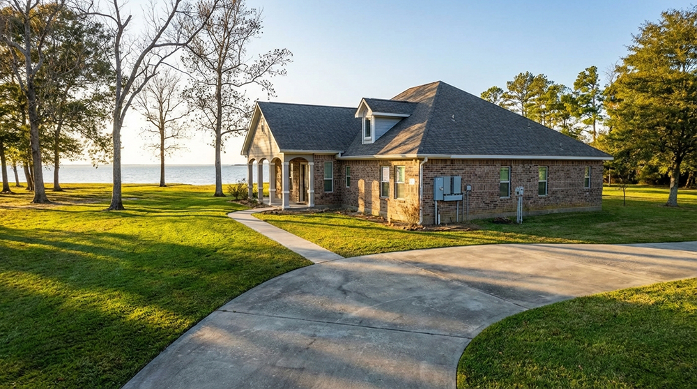 Waterfront landscaping services in Baytown, TX