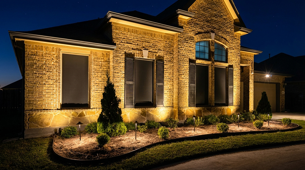 Professional residential lightscaping design