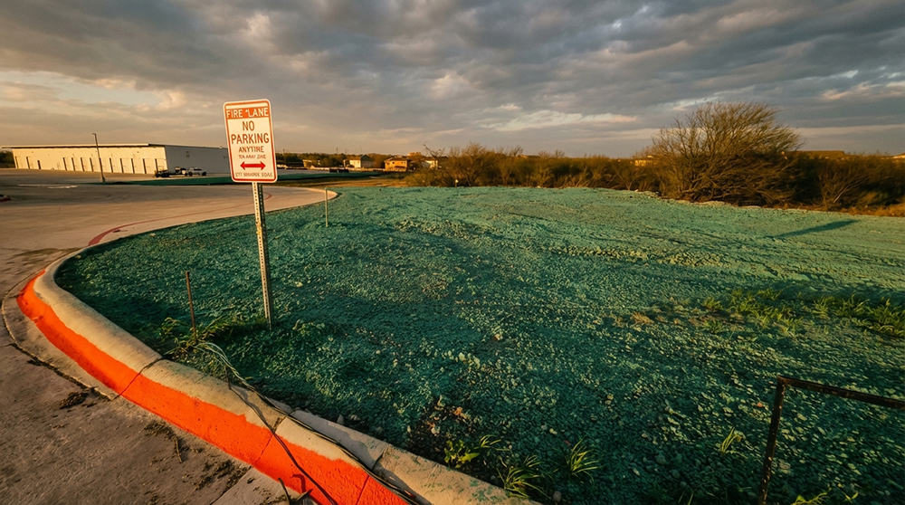 Commercial hydroseeding installation service